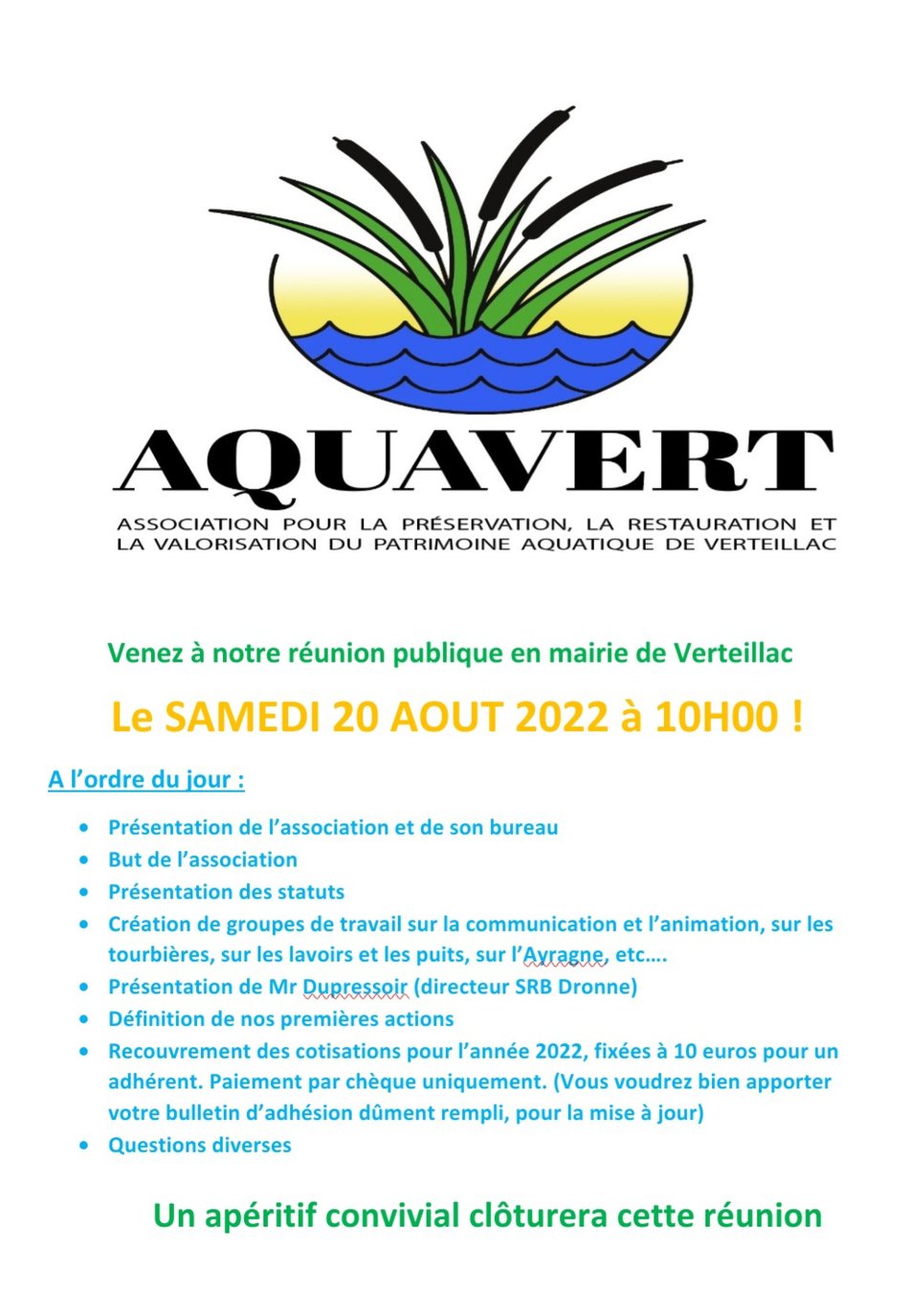 Réunion Publique Réunion Publique