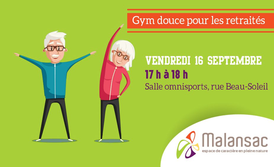 Gym douce pour les retraités : reprise